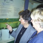 Society members viewing the Thetford Treasure at the 12 June private view